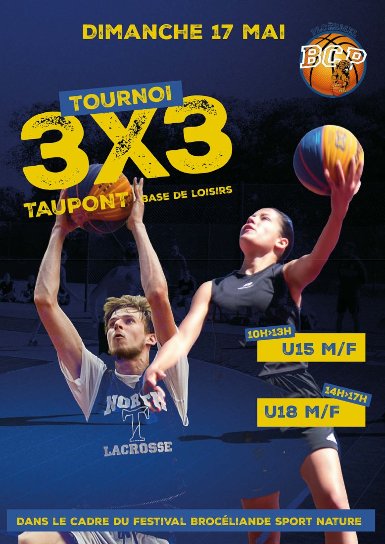 Tournoi 3X3 Brocéliande Sport Nature